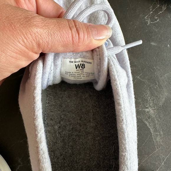 Albirds Lilac Sneakers Size 8 - Picture 3 of 7